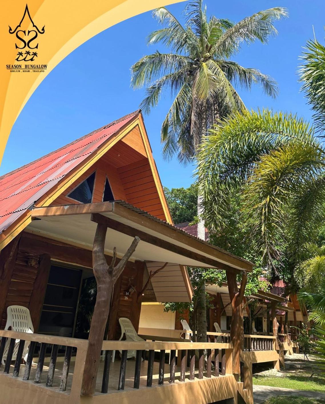Season Bungalow Koh Jum Exterior foto